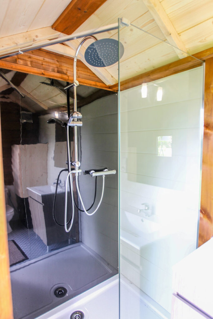 camping site rental individual sanitary cote d emeraude